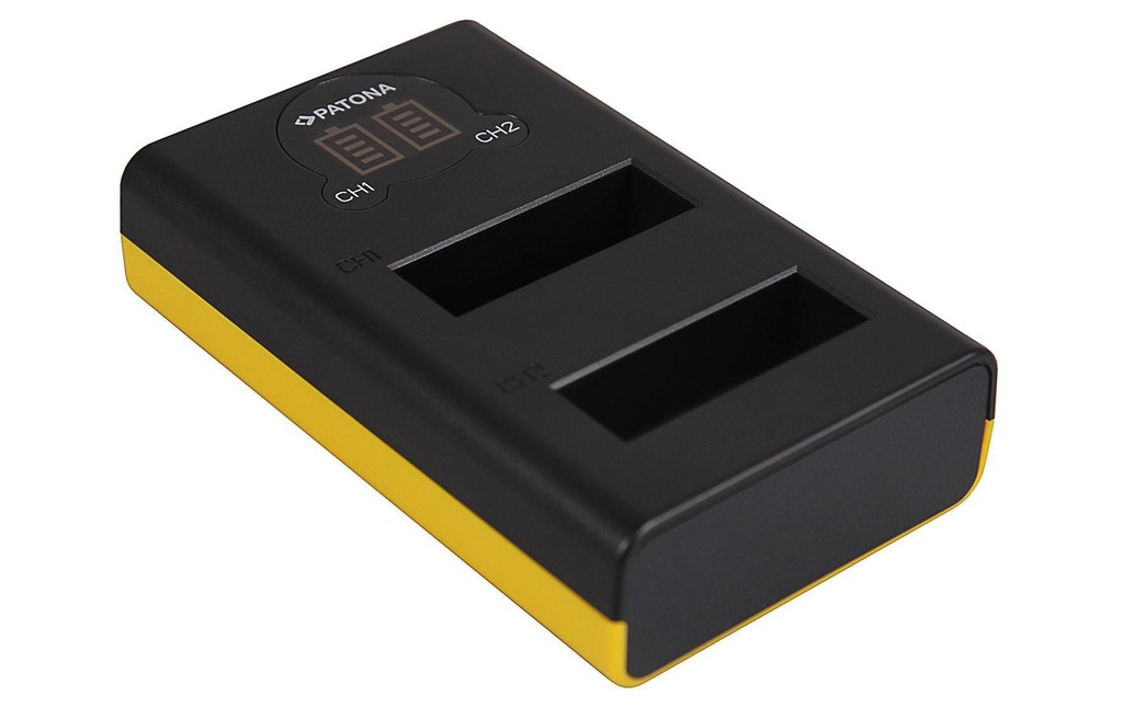 Patona Chargeur Chargeur double pour DJI Osmo Action