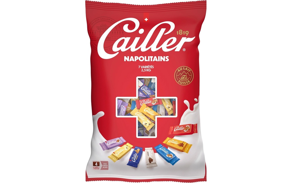 Cailler Mélange de napolitains 2.5 kg