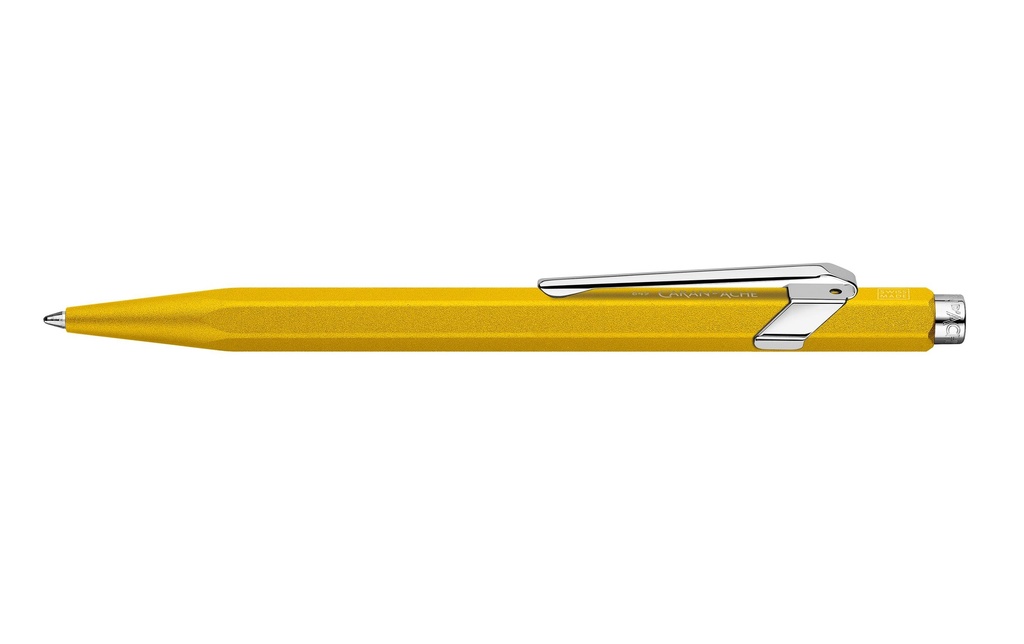 [110849743] CARAN D'ACHE Stylo 849 Colormat jaune av.ét