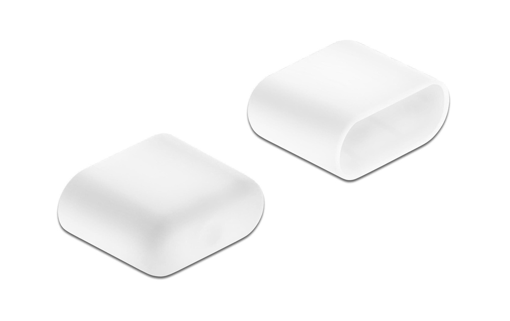 Delock Fiche borgne USB-C  10 pièces blanches sans poignée