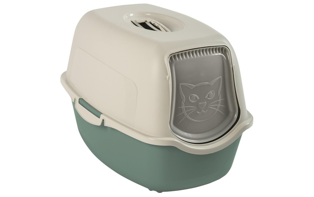 Rotho Litière pour chats Bailey Eco, Sable – Vert