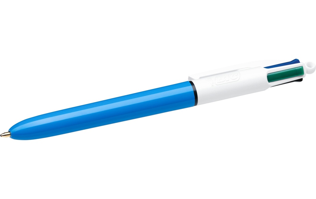 BIC Stylo à bille multicolore 4 Colours Original 0.32 mm 12 pièces