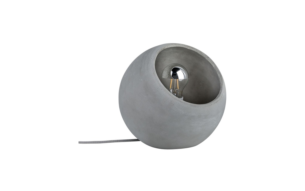Paulmann Lampe de bureau Neordic Ingram, E27 Gris