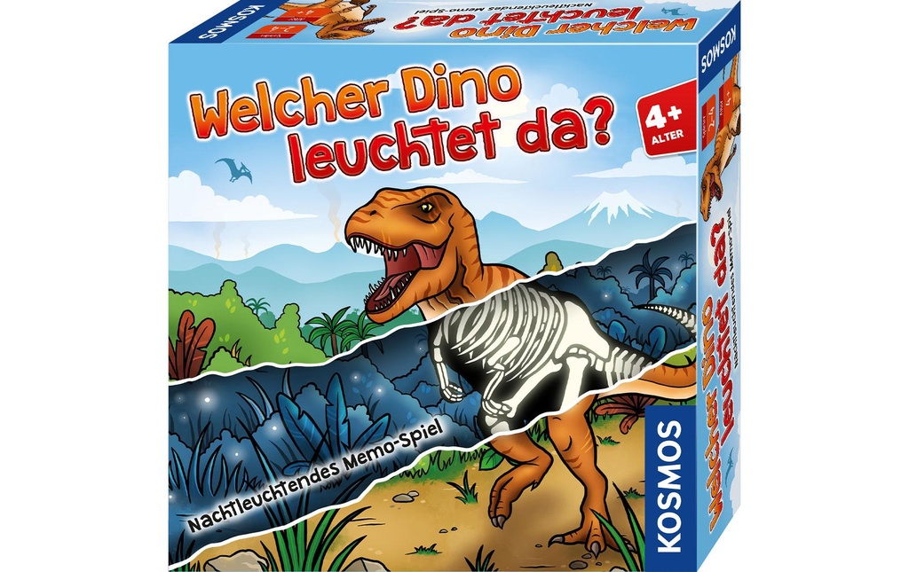 Kosmos Jeux d’enfant Welcher Dino leuchtet da?