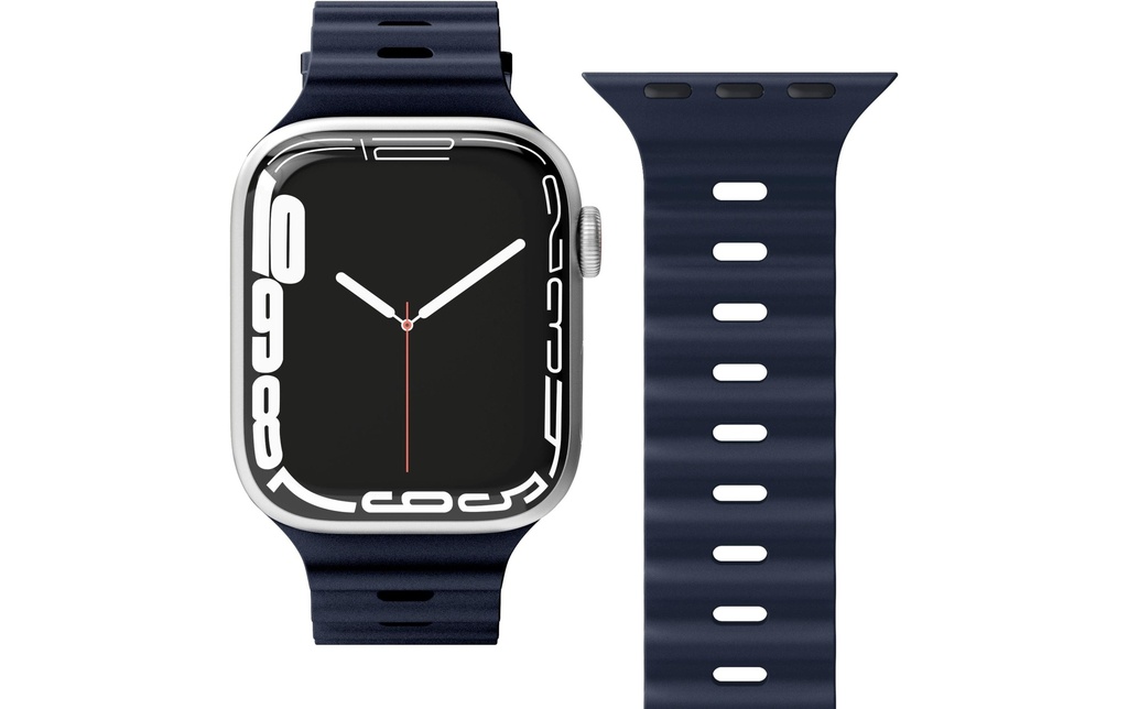 Vonmählen Wave Band Apple Watch 44/45/46/49 mm Navy