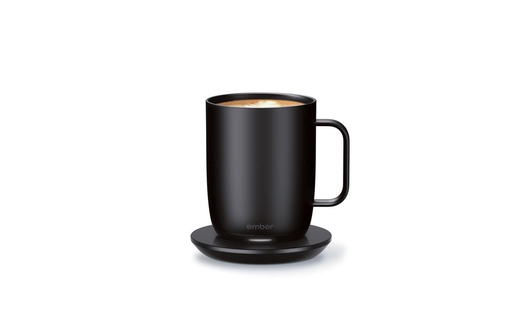 Ember Tasse de tempérage Mug 14oz 414 ml, Noir