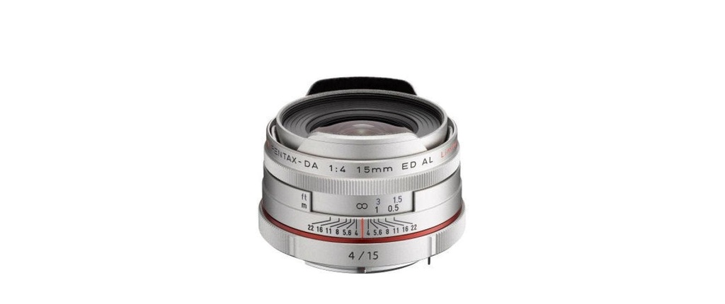 Pentax Longueur focale fixe DA 15mm F/4 ED AL – Pentax K