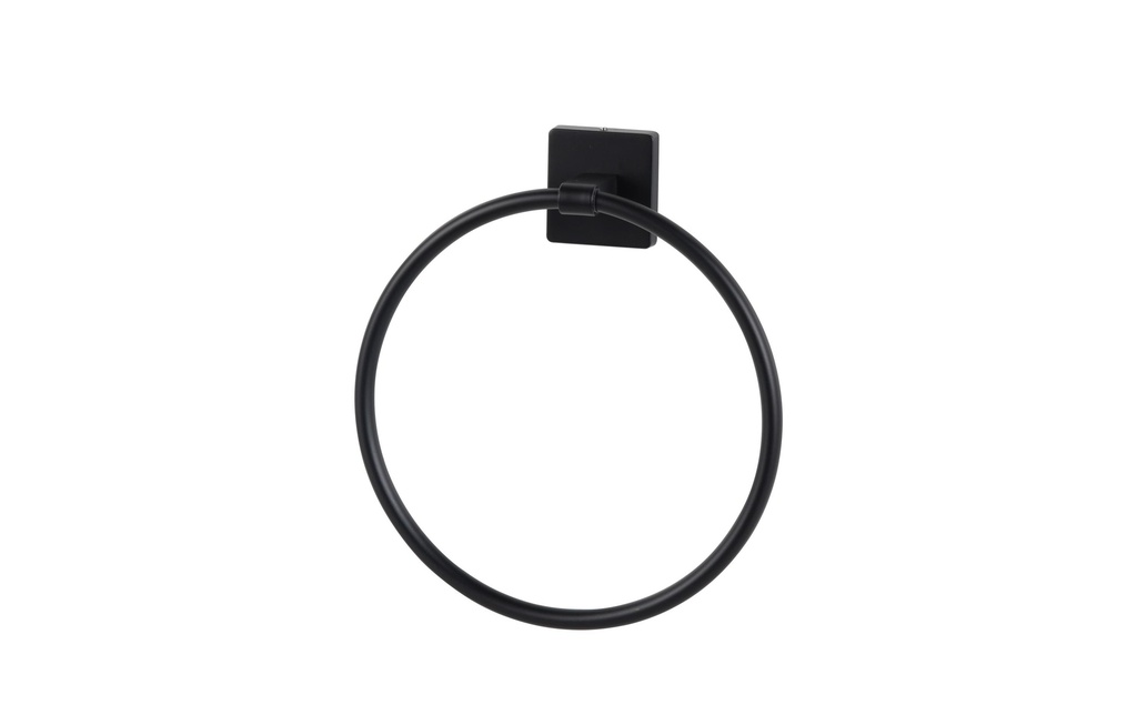 COCON Porte-serviette rond Noir