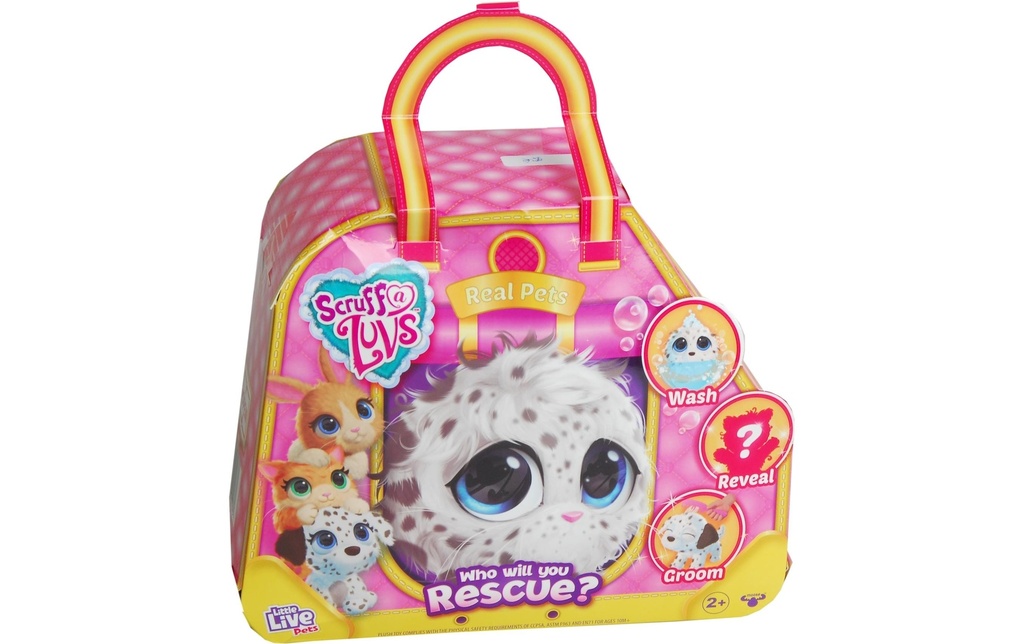 moose Peluche Little Live Pets Scruff-a-Luvs Real Pets assortis