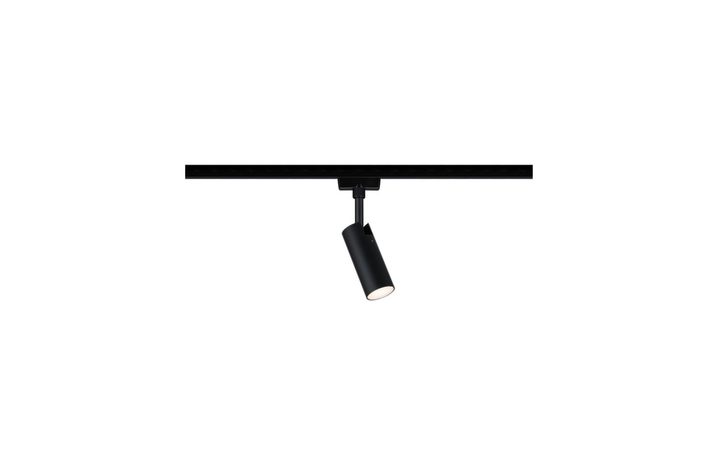 Paulmann Spot LED sur rail URail Tubo, 5 W, 3000 K, noir
