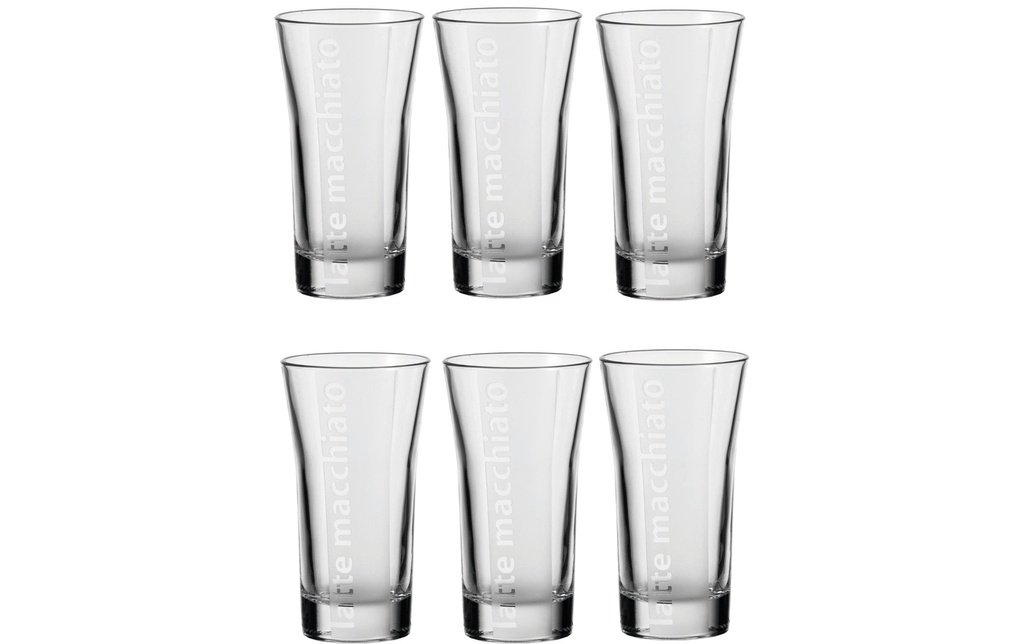 Montana Tasse à latte macchiato 200 ml, 6 Pièce/s, Transparent