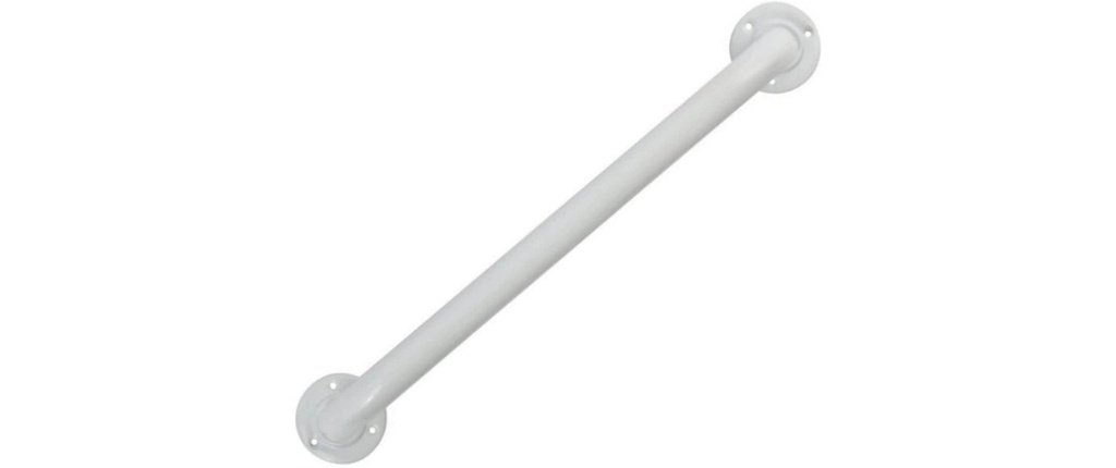 spirella Poignée murale en métal blanc 40 cm