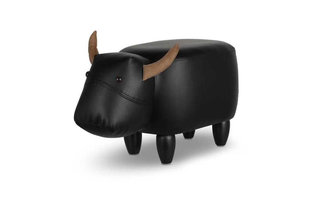 zoosy Tabouret d’enfant Vache Nero Noir