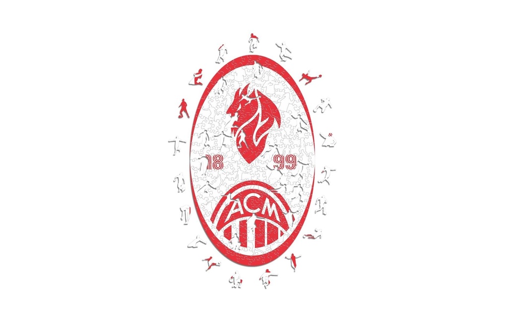 Iconic Puzzle AC Milan – Logo rétro