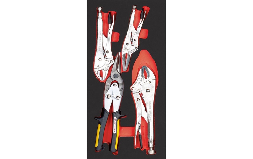 Kraftwerk Pince-étau Pro Line, 4 pièces
