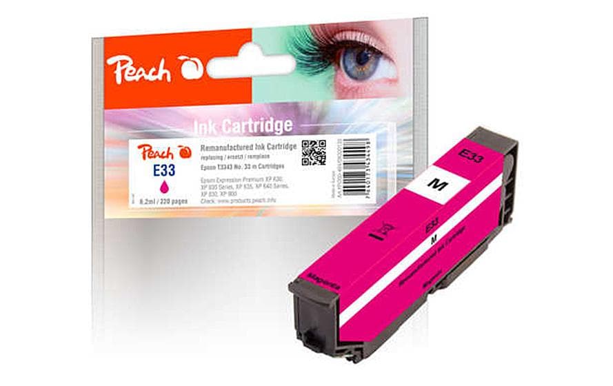 Peach Encre Epson No. 33 / T3343 Magenta