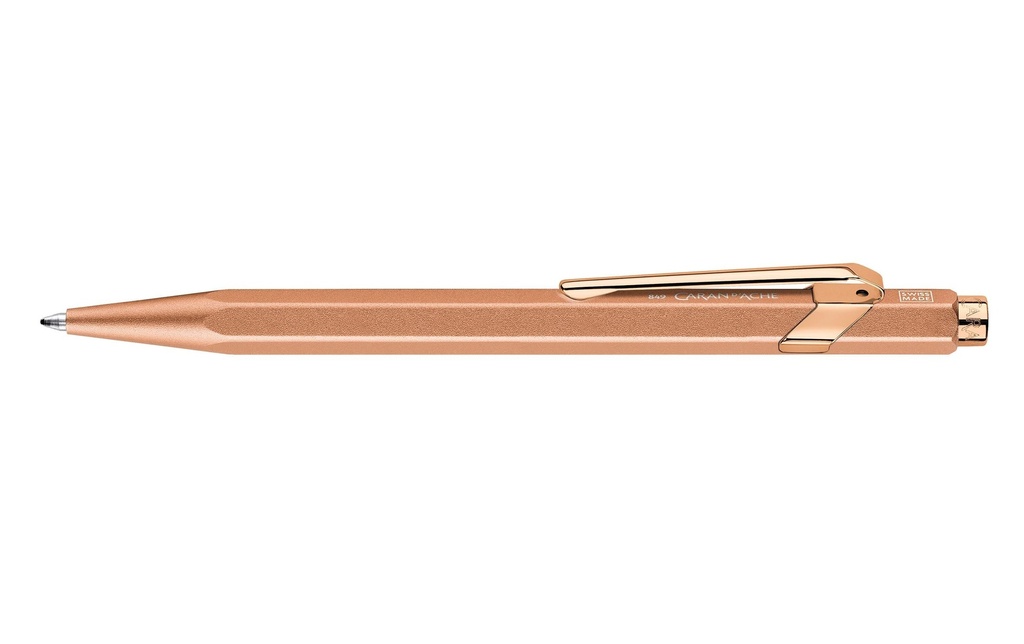 CARAN D'ACHE Stylo bille 849 brut rose