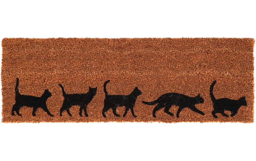 Esschert Design Tapis de sol Chats 25.4 cm x 75.7 cm