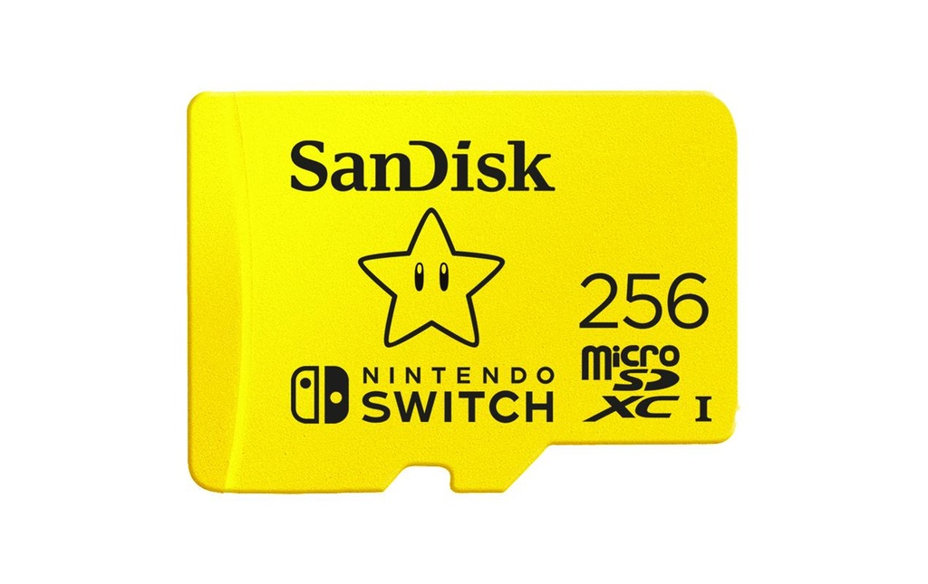 SanDisk Carte microSDXC Nintendo Switch U3 256 GB