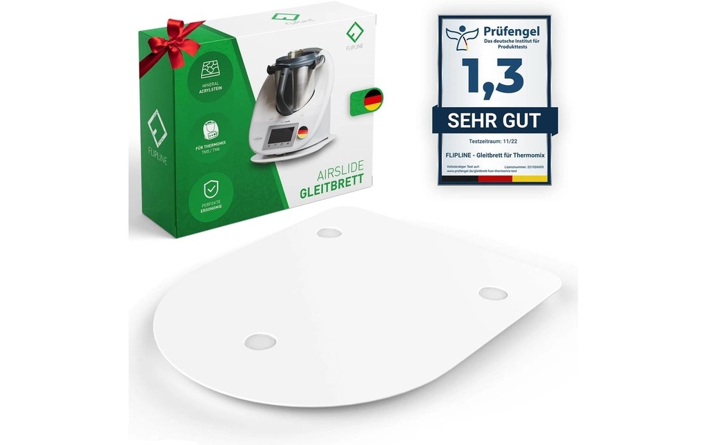 Flipline Planche de glisse pour Thermomix – Pierre minérale acrylique