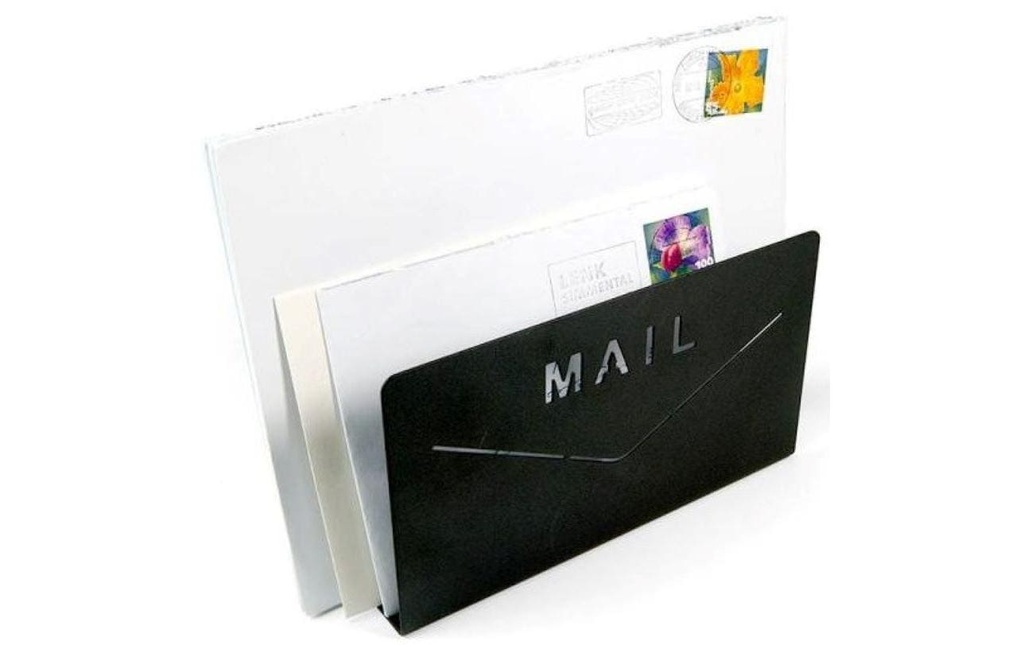 Trendform Porte-lettres Mail Noir mat, 1 pièce