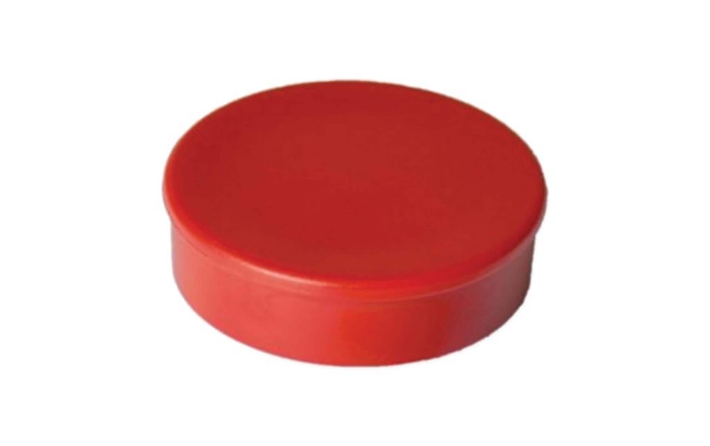 Berec Aimant super adhérent Ø 30 mm, 10 Pièce/s, Rouge