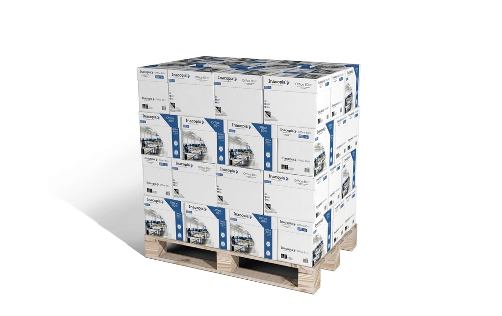Papyrus Papier pour photocopie Inacopia Office A4, Blanc, 80 g/m²,100000 Blatt