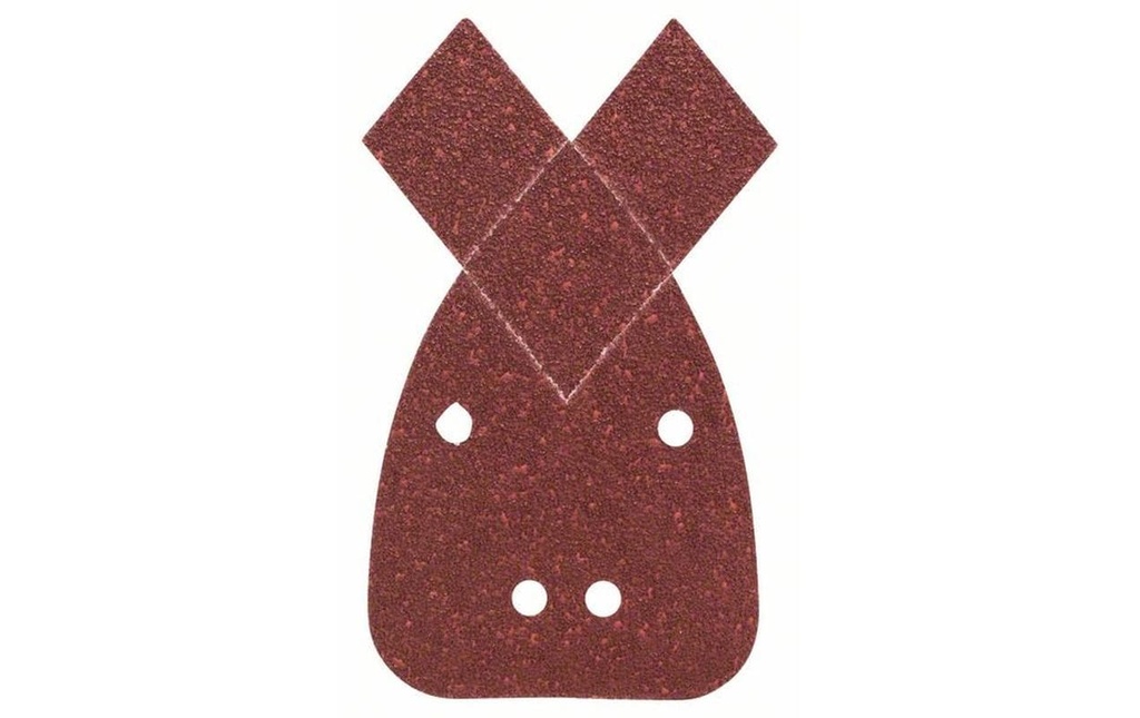 Bosch Feuille abrasive pour ponceuses multi DIY 95 x 135 mm 5-pièces
