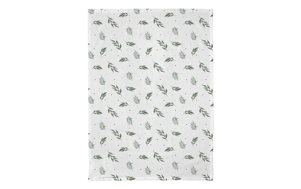 Chic Mic Torchon pour la vaisselle Feuilles élégantes 50 x 70 cm