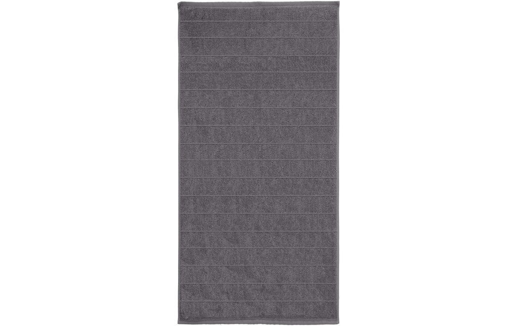 Kleine Wolke Serviette Via 50 x 100 cm, Graphite
