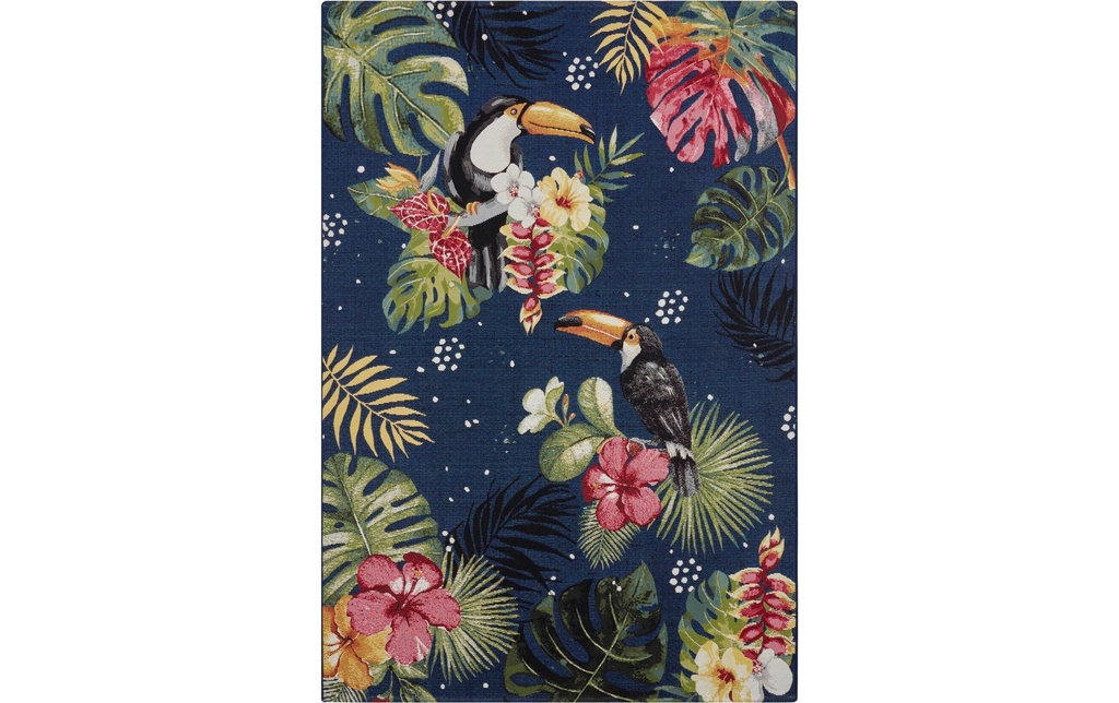 Hanse Home Tapis Tropical Dream 160 cm x 235 cm, Multicolore