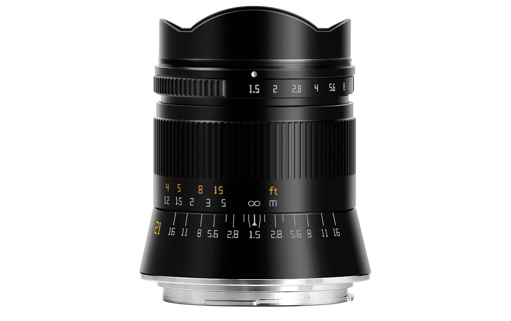 TTArtisan Longueur focale fixe 21mm F/1.5 – Canon RF