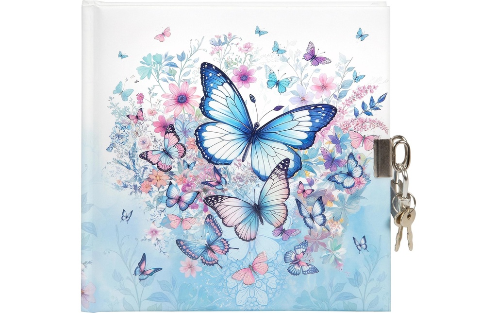 Goldbuch Journal intime Jardin des papillons 16.5 x 16.5 cm, 96 pages