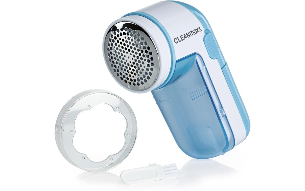 CLEANmaxx Rasoir à laine 3 V Blanc/Bleu clair