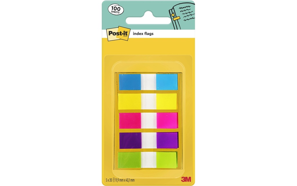 POST-IT Post-it Index 683-5CB assort. (5 pces)