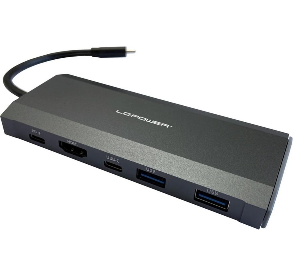 LC-Power Station d'accueil LC-HUB-C-MULTI-7-M2