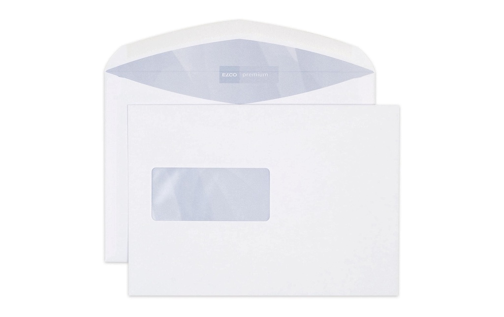 ELCO Enveloppe avec fenêtre Premium C5, Liens, 500 Pièce/s