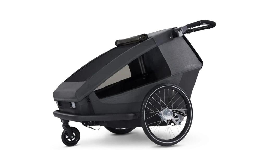 Croozer Remorque de vélo YUUNA KID, DOG, Cargo Moonlight Black 2