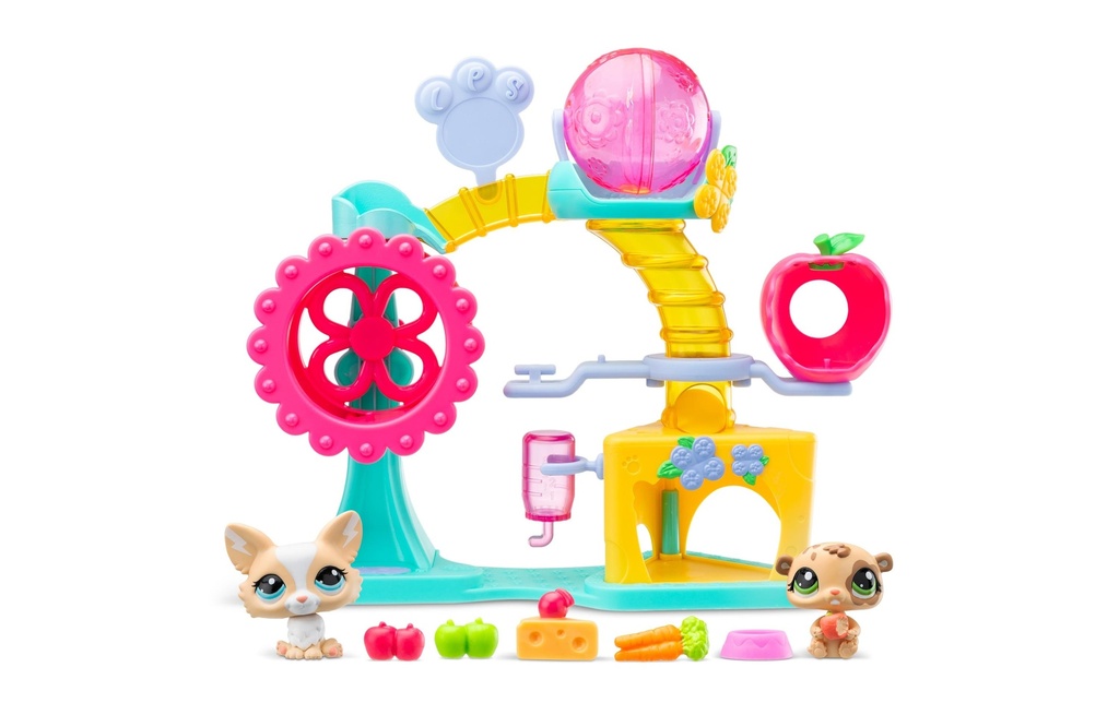 BANDAI Ensemble de pions Littlest Pet Shop Coffret Fun Factory