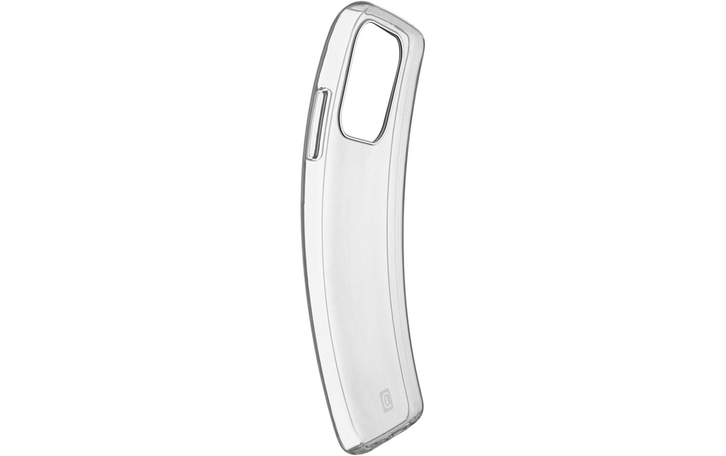 Cellular Line Coque arrière Rubber Case Fine iPhone 15 Pro Max Transparent