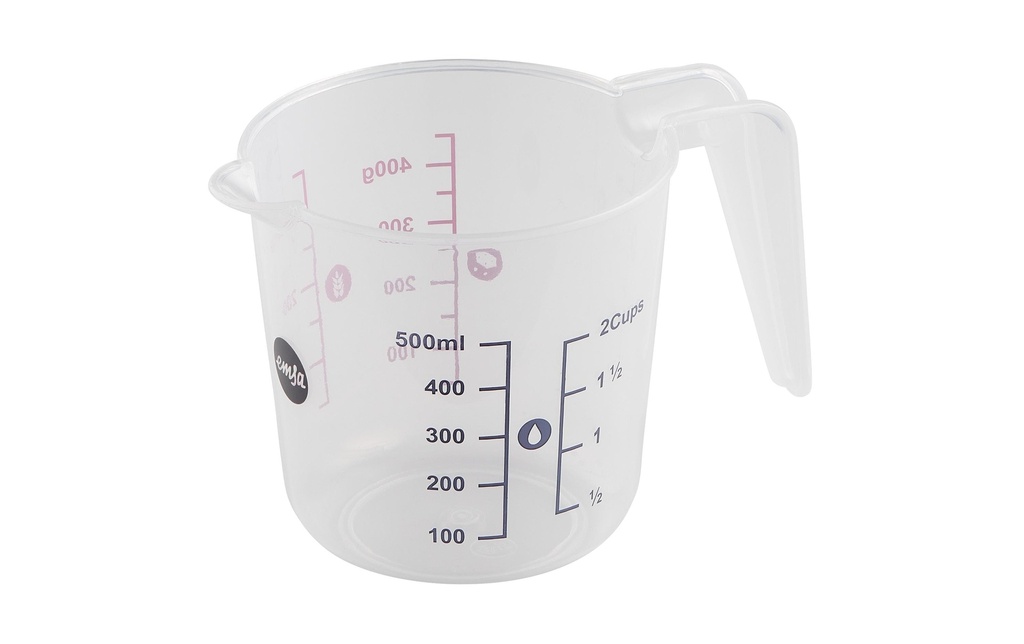 Emsa Verre mesureur Prep & Bake 5 dl, Transparent