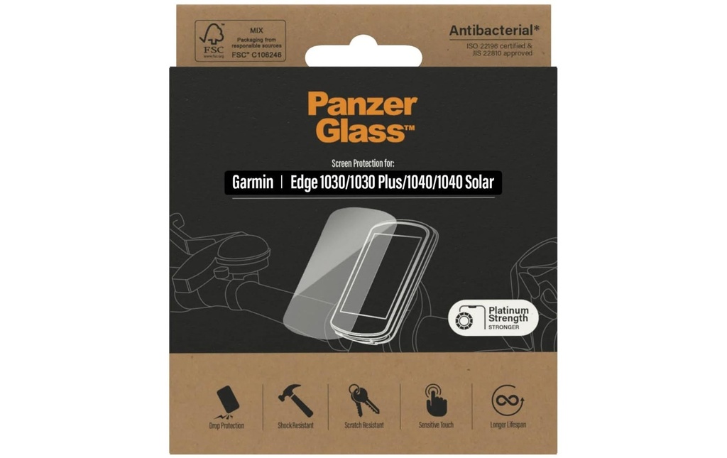 Panzerglass Protection d’écran Anti-reflet pour Garmin Edge 1030/1040