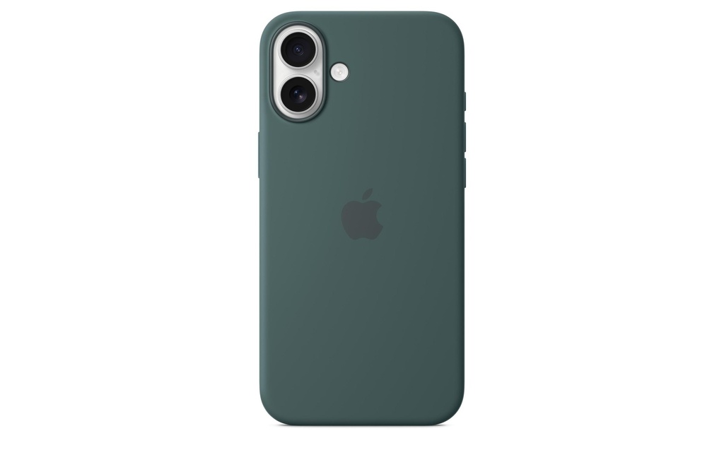 Apple Etui en silicone avec MagSafe iPhone 16 Plus Vert de mer