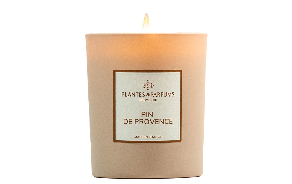 Plantes & Parfums Bougie parfumée Pin de Provence 180 g