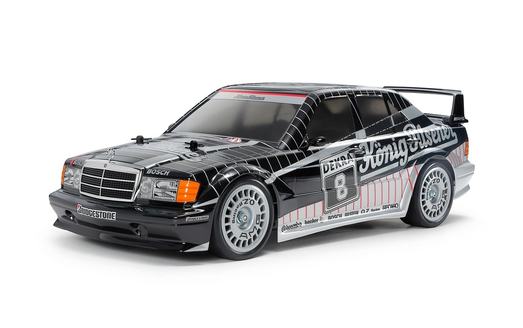 Tamiya Voiture de course Mercedes 190 E 2.5-16 EVO II 1991 Kit de construction, 1:10