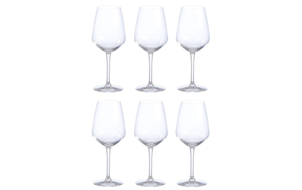 Arcoroc Verre à vin rouge Juliette 400 ml, 6 Pièce/s, Transparent