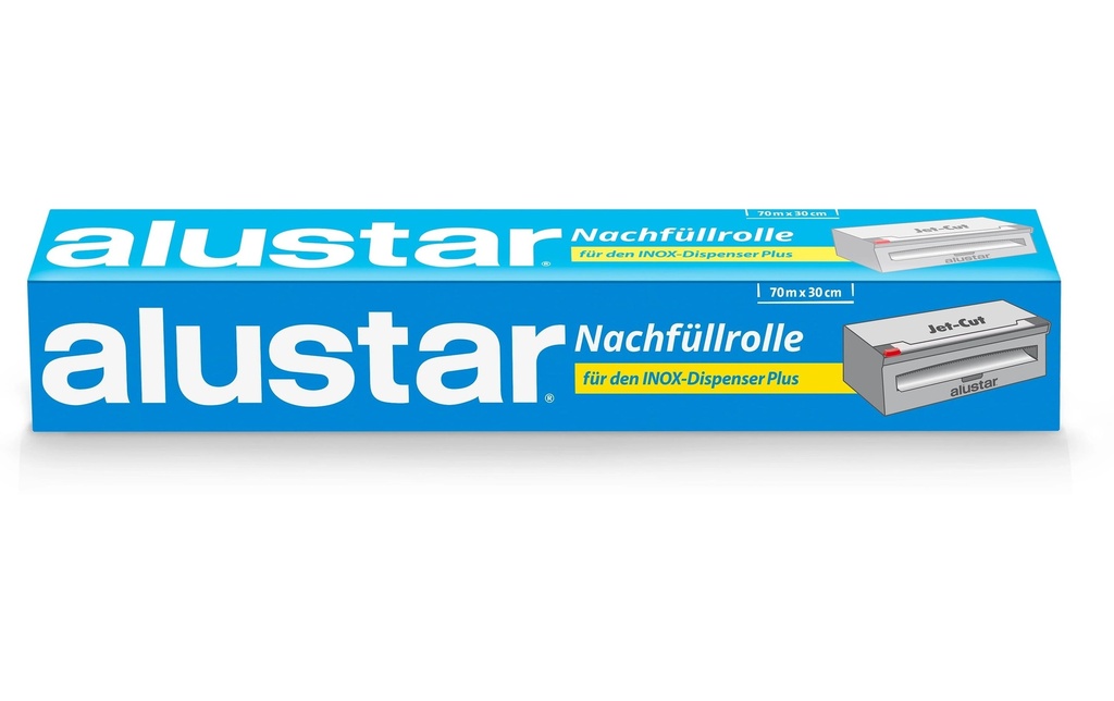 Alustar Papier aluminium 30 cm x 70 m