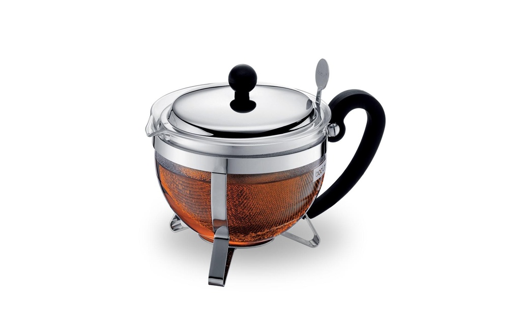 Bodum Théière Chambord chromé, 1 l