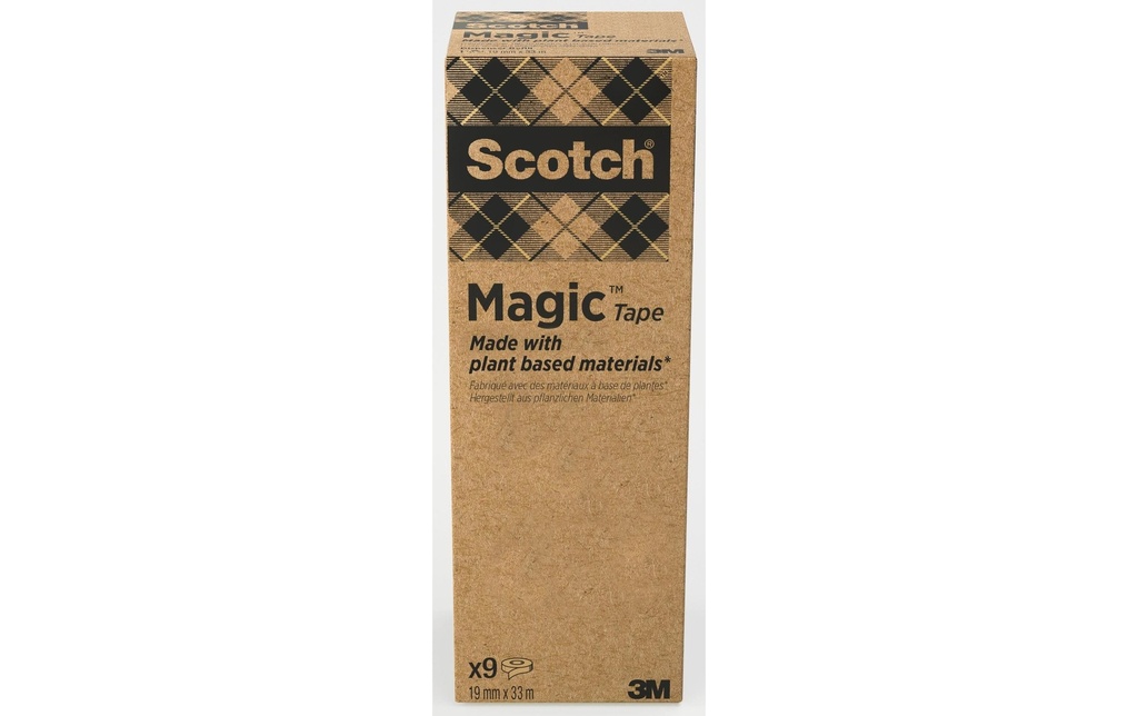 SCOTCH Magic Tape 900/9 19x33 (9 pces)