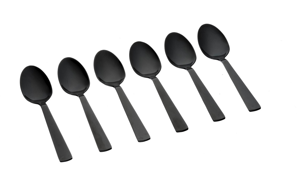 Björn Cucchiaio da gelato Telmo Noir, 6 pièces